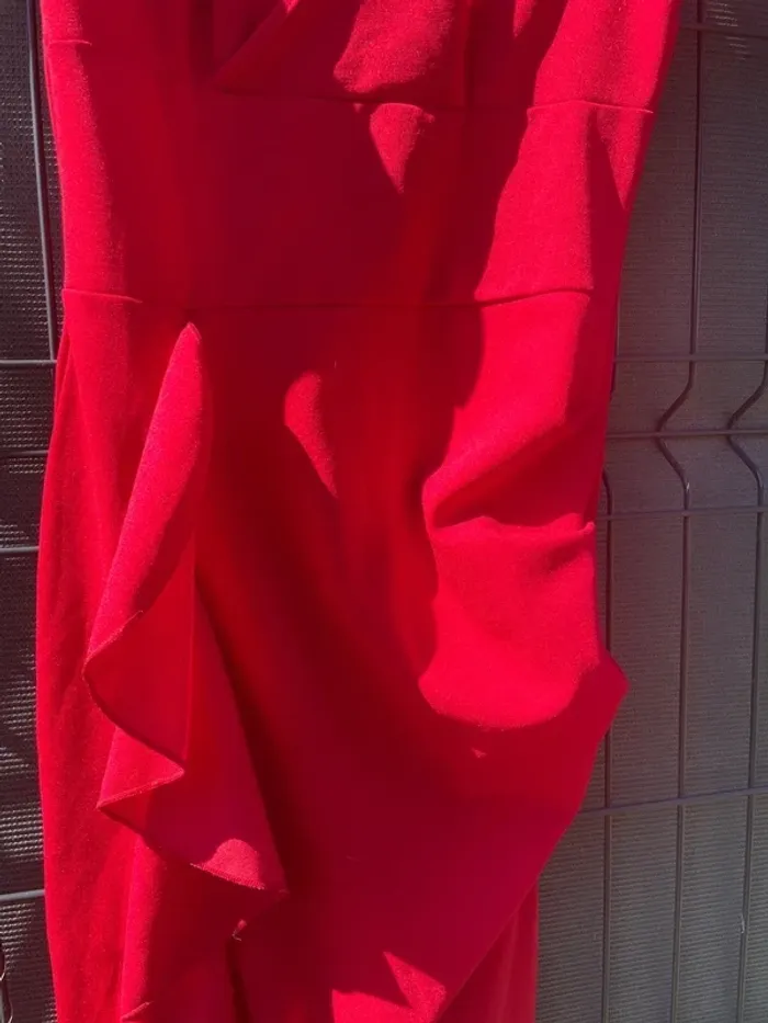 👗 Robe rouge - Manches papillon - XS - Shein - photo numéro 4