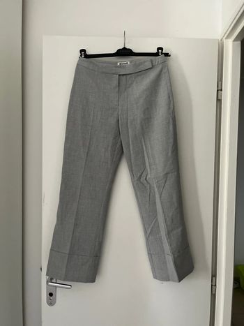 Pantalon droit gris etam