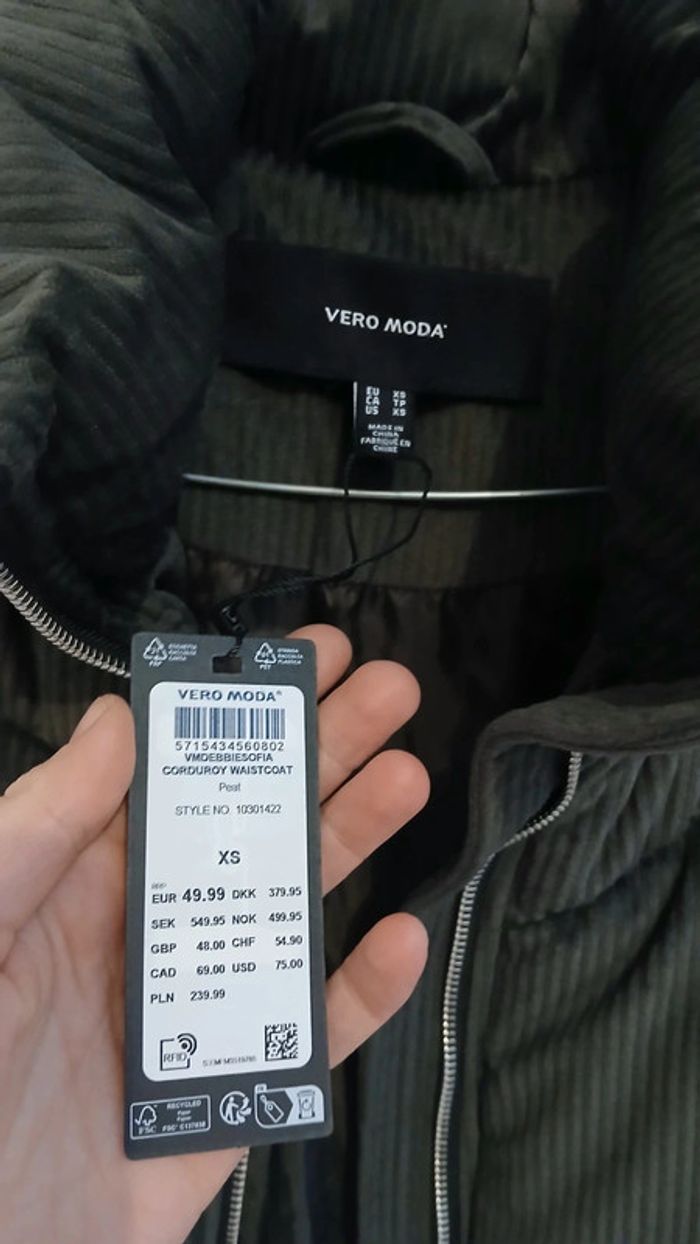 Doudoune sans manches Vero Moda neuve - photo numéro 3