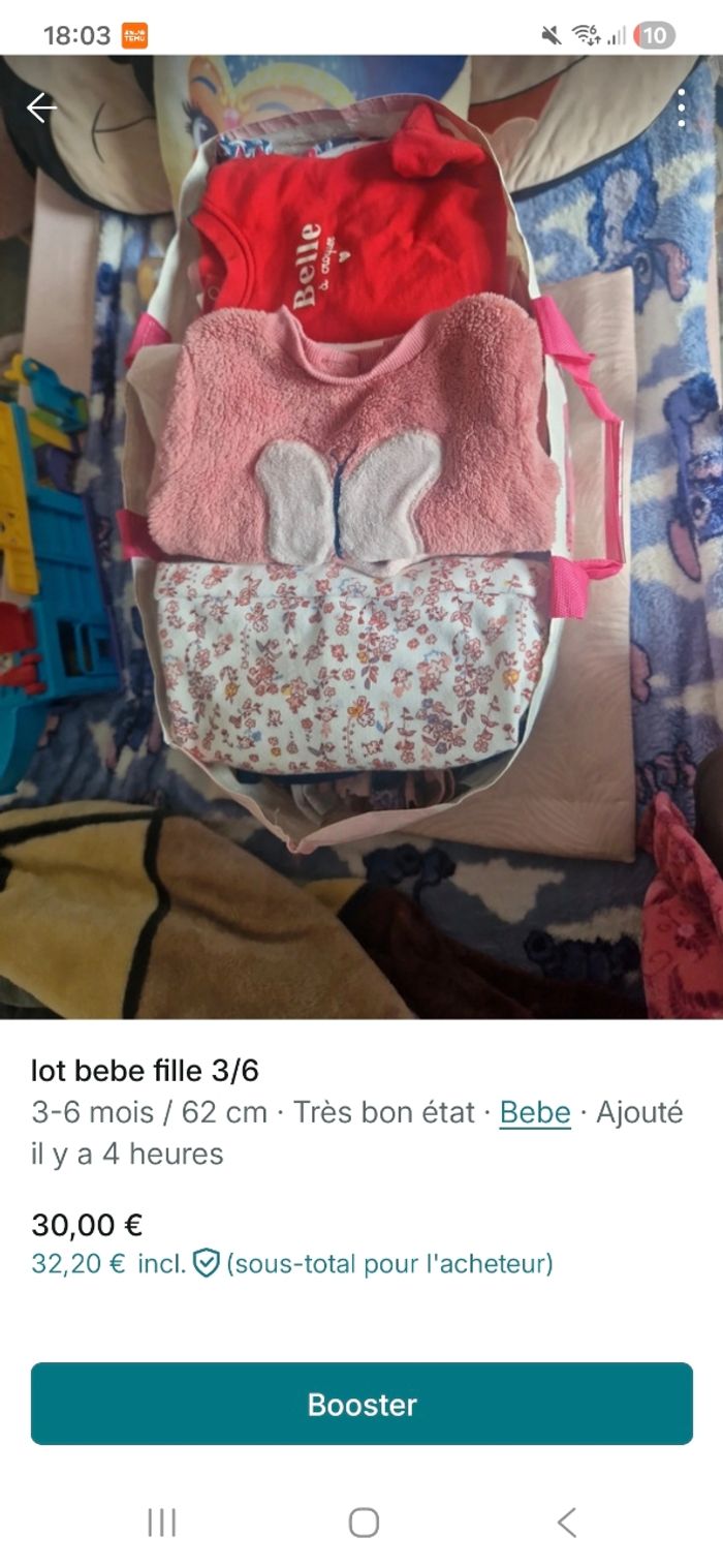 lot vetement