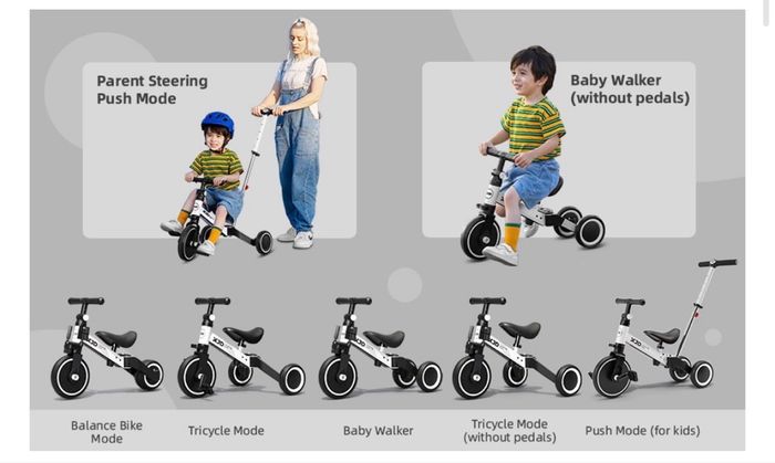 Tricycle 4 en 1 - photo numéro 4