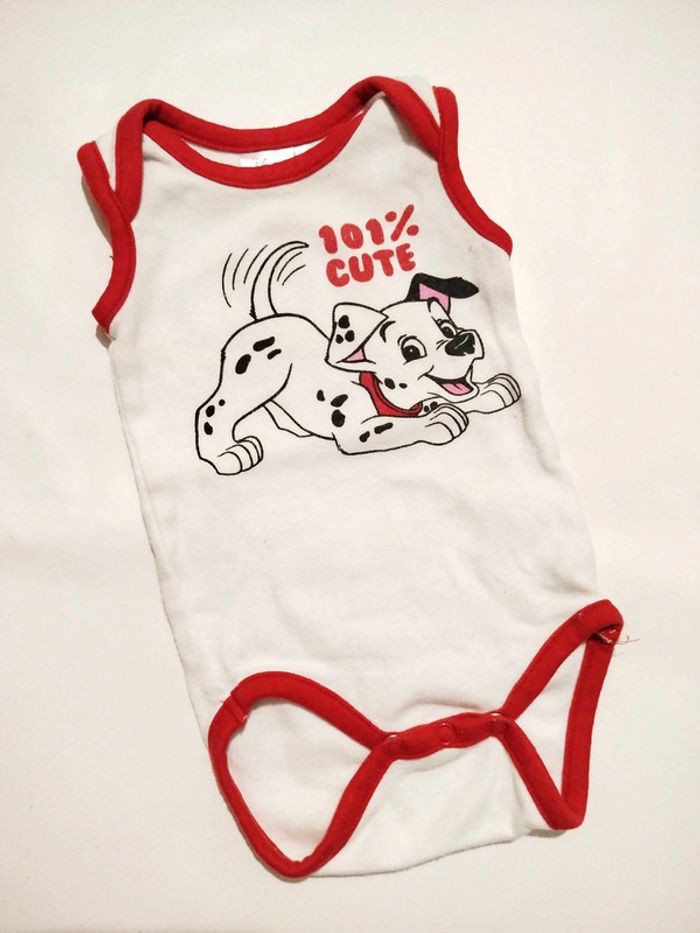 Body débardeur sans manches été Disney 101 dalmatiens - photo numéro 2