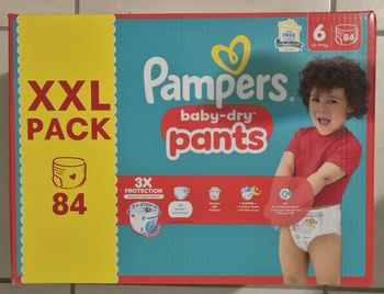 Couches pampers baby dry pants T6