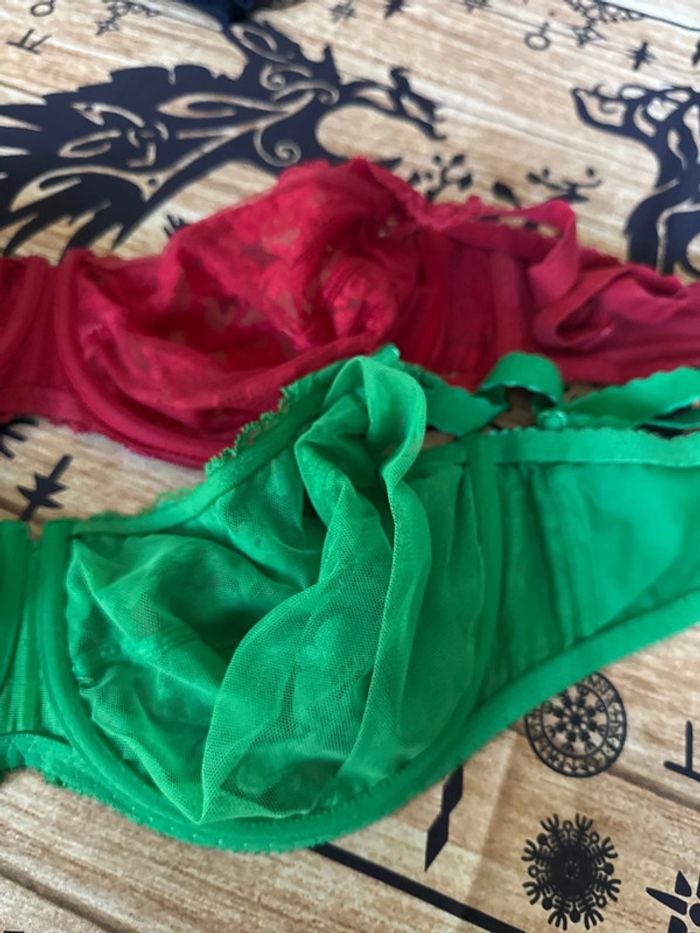 Lot soutien gorge corbeille Darjeeling - photo numéro 8