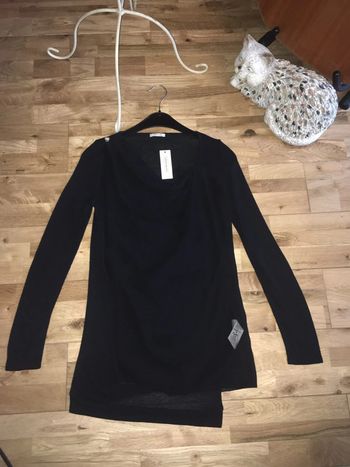 Belle blouse noire intimissimi neuve s