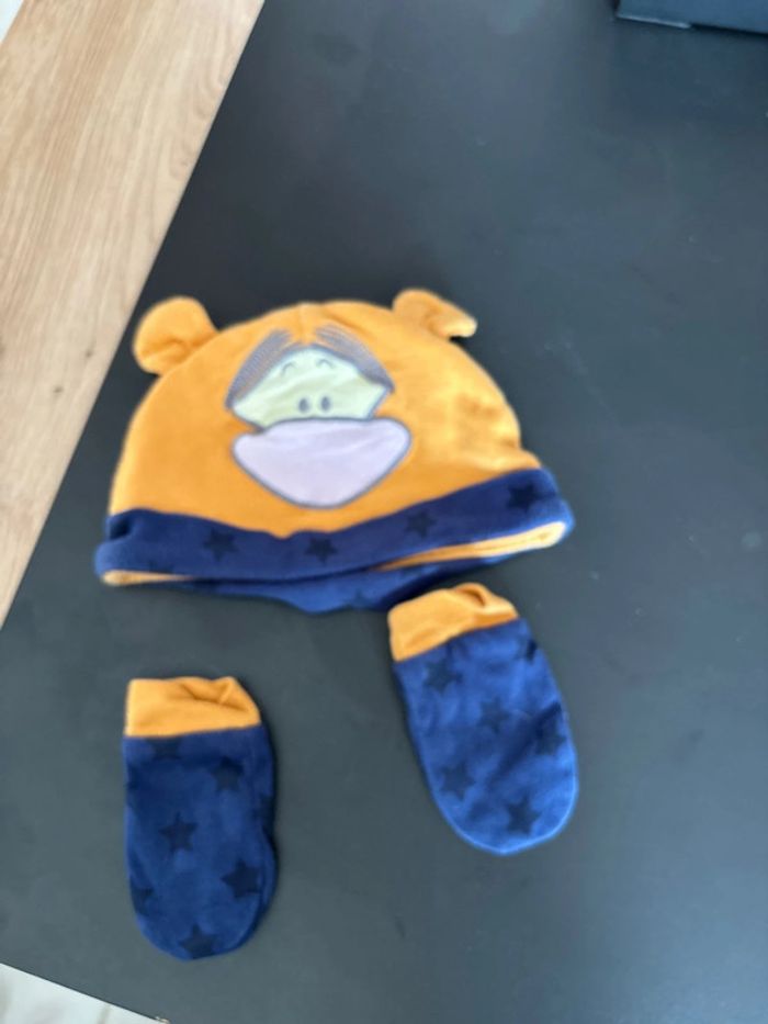 Ensemble bonnet + moufle