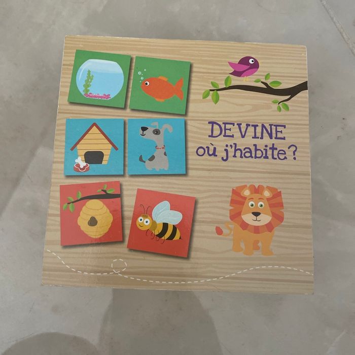 Jeux en bois, devine où j’habite