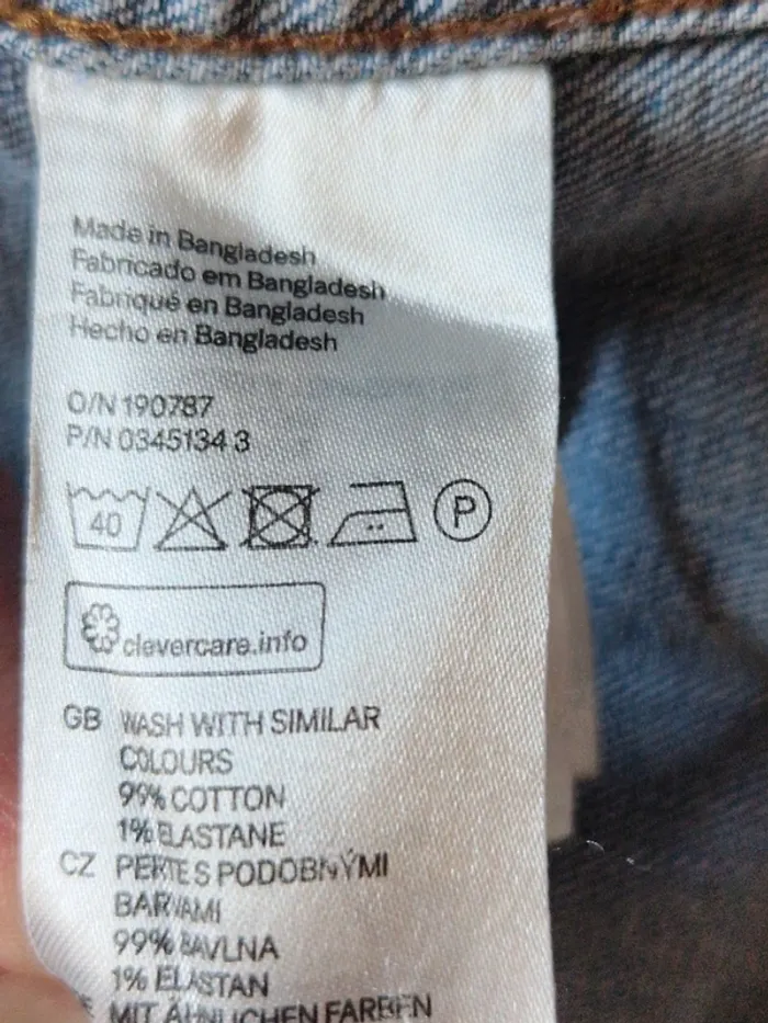 Veste en jean H&M – Taille L - photo numéro 6