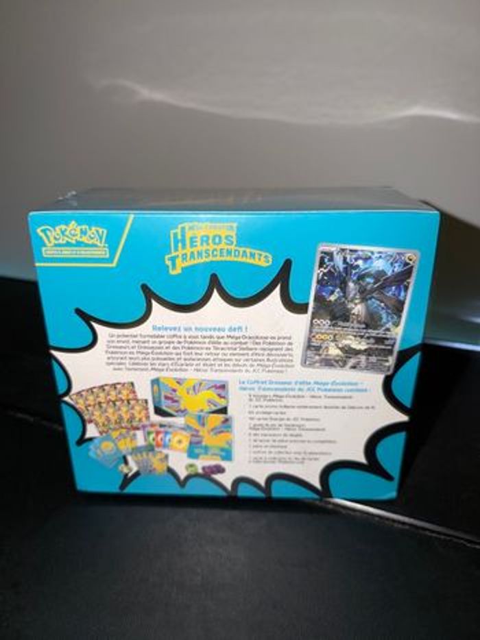 ETB Pokémon Héros Transcendants FR - Coffret Dresseur d'Élite Scellé FR - photo numéro 2