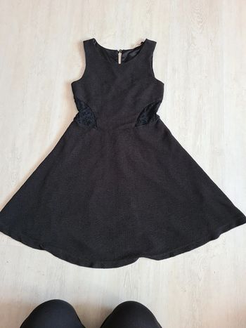 Robe noire patineuse xs gemo