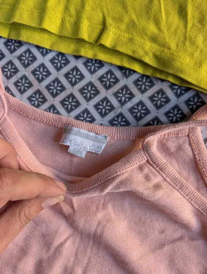 Lot débardeur bébé fille 24 mois - photo numéro 2