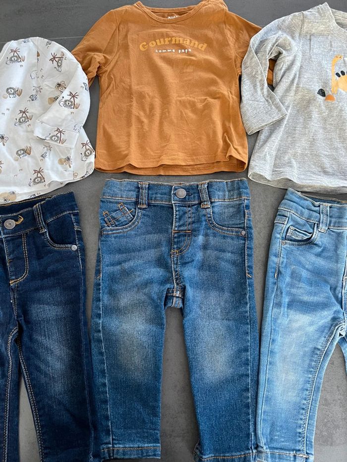 Lot de 3 hauts et 3 pantalons - photo numéro 3