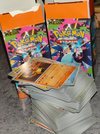 Lot de cartes Pokémon coréennes M2