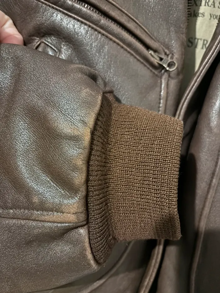 Blouson en cuir Chevignon - photo numéro 9