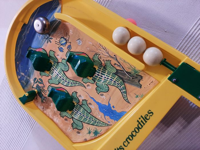 Jeu d’adresse vintage Les trois petits crocodiles – éveil et motricité - photo numéro 7