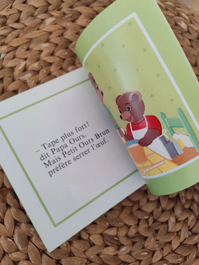 Livre petit ours brun casse un oeuf - photo numéro 3