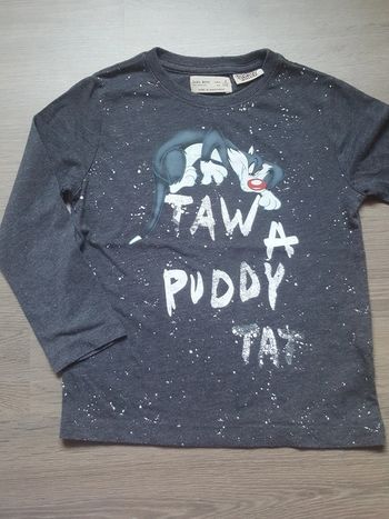 T-shirt manches longues taille 110 - 5 ans