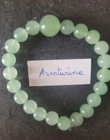Bracelet en pierres naturelles d aventurine