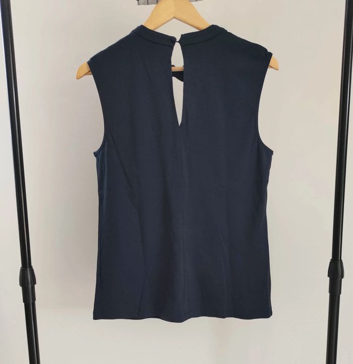 Benetton débardeur marine 40 - photo numéro 3
