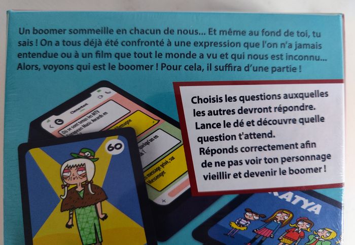 Jeu d ambiance "BOOMER !" - Who'S The Boomer ? Es tu calé ou complètement largué ? Editeur Clementon - photo numéro 5