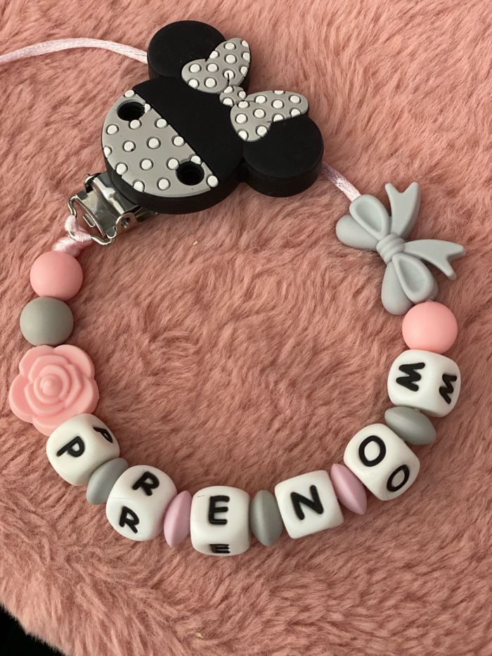 Attache tétine minnie