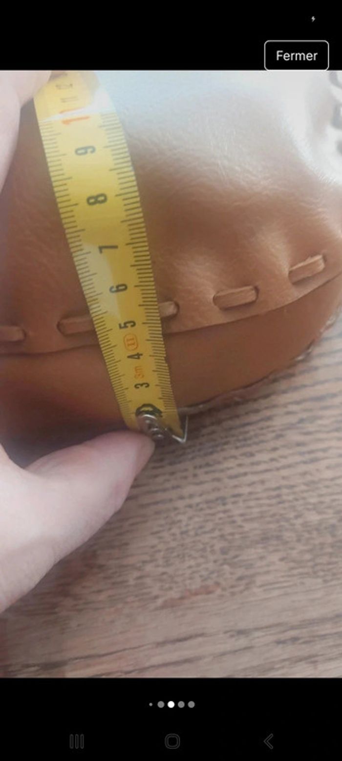 Jolie Sac á main Gian Marco Venturi marron - photo numéro 10