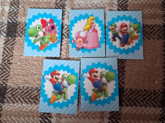 Lot de 64 cartes super Mario - photo numéro 6