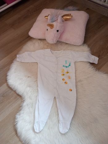 Pyjamas 56cm 3 mois