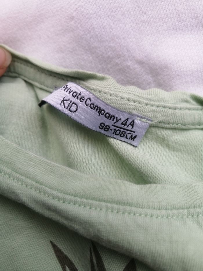 Lot de 2 t-shirts taille 4ans - photo numéro 2