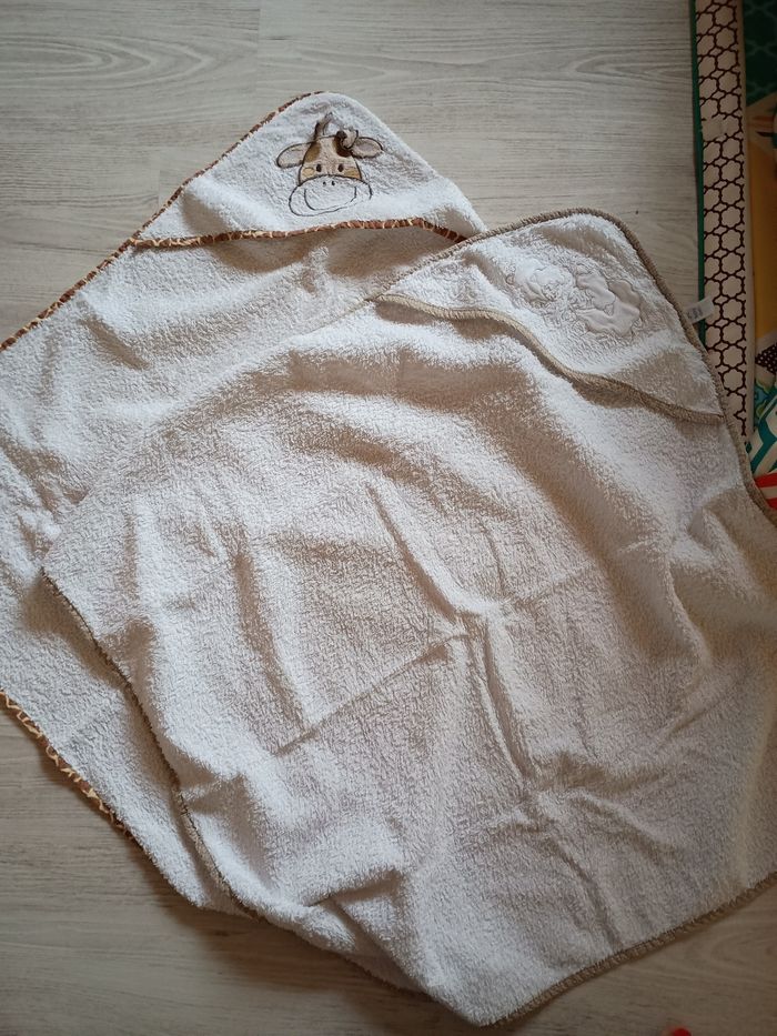 Lot de 2 capes de bain