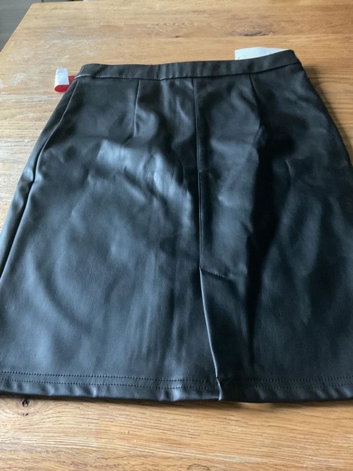 Jupe femme en simili cuir