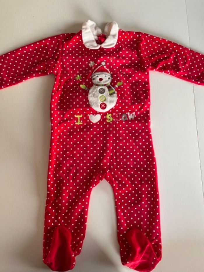 Dors bien bébé fille I love snow 18 mois