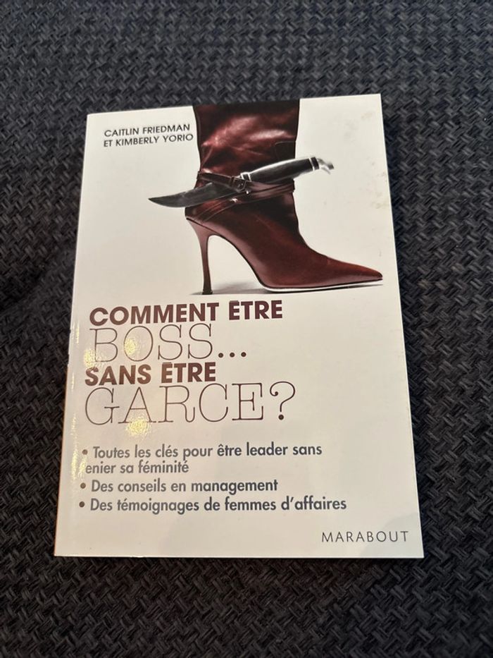 Livre comment être boss sans être garce