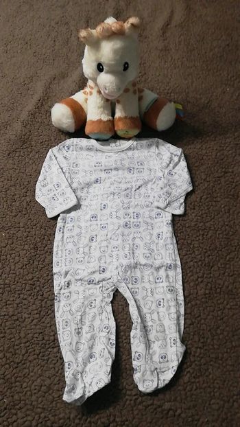 Pyjama coton 6 mois petits animaux