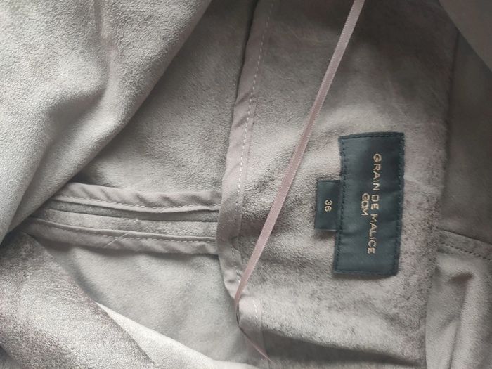 Perfecto Grain de malice suédine effet simili vieilli - photo numéro 3