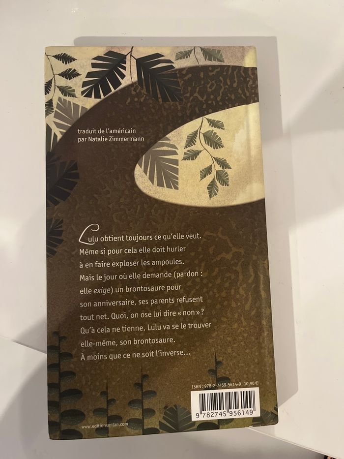 livre pour enfant : Lulu et le brontosaure - photo numéro 2