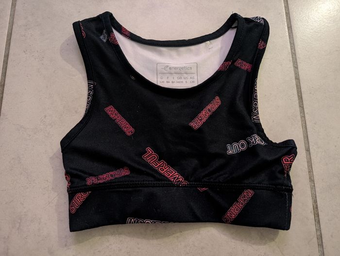 Brassière sport Energetics 8 ans
