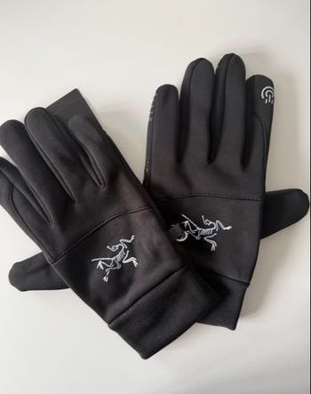 Gants arc’teryx noir et tactile