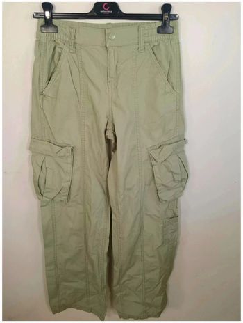 C26 pantalon vert H&M 34