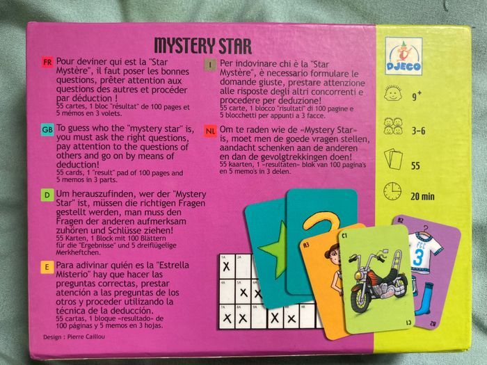 Jeu mystery star djeco - photo numéro 6