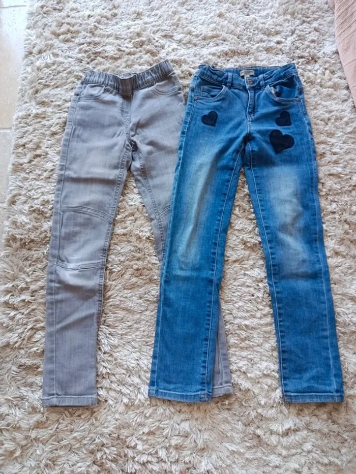 Lot de 2 jeans 9 ans