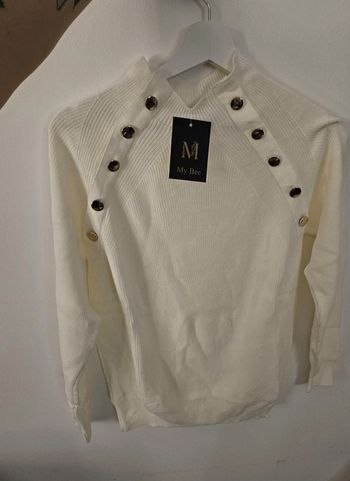 Pull blanc