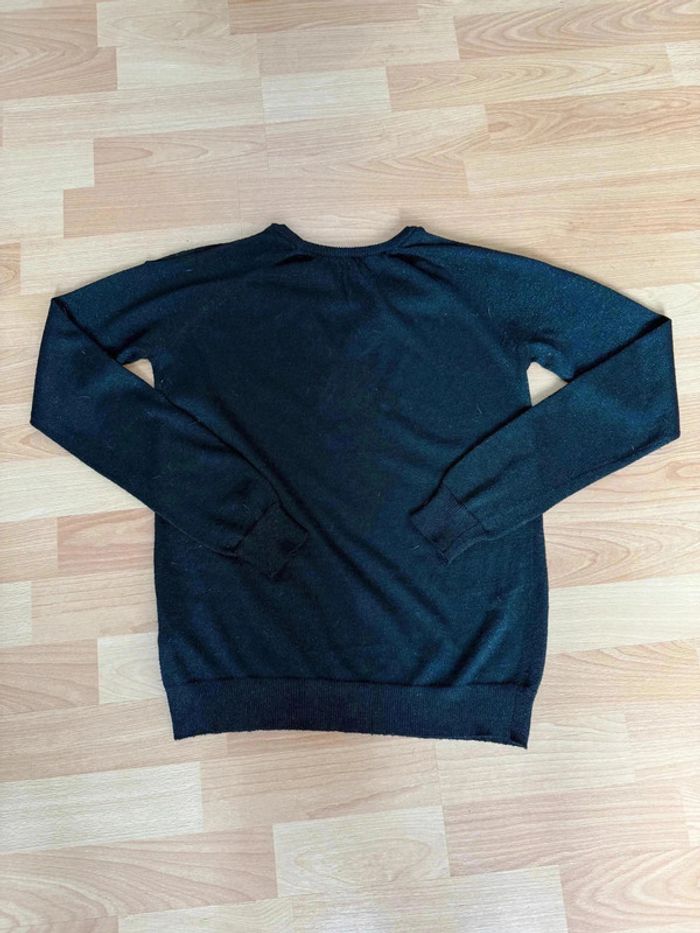 Pull fin Le Temps des Cerises noir scintillant XS - Parfait état - photo numéro 4
