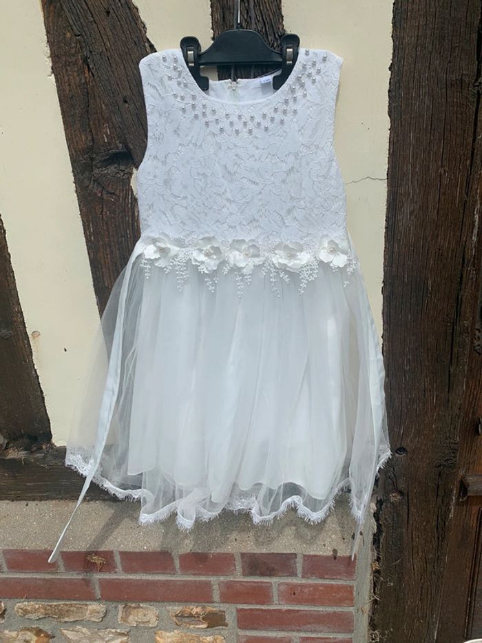 Magnifique robe baptême cérémonie fille