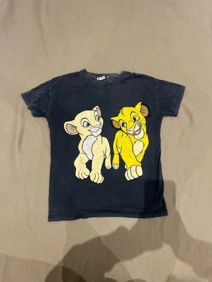 T shirt femme roi lion