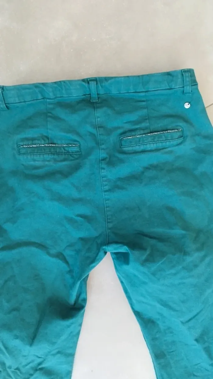 Pantalon vert taille 38 - photo numéro 3