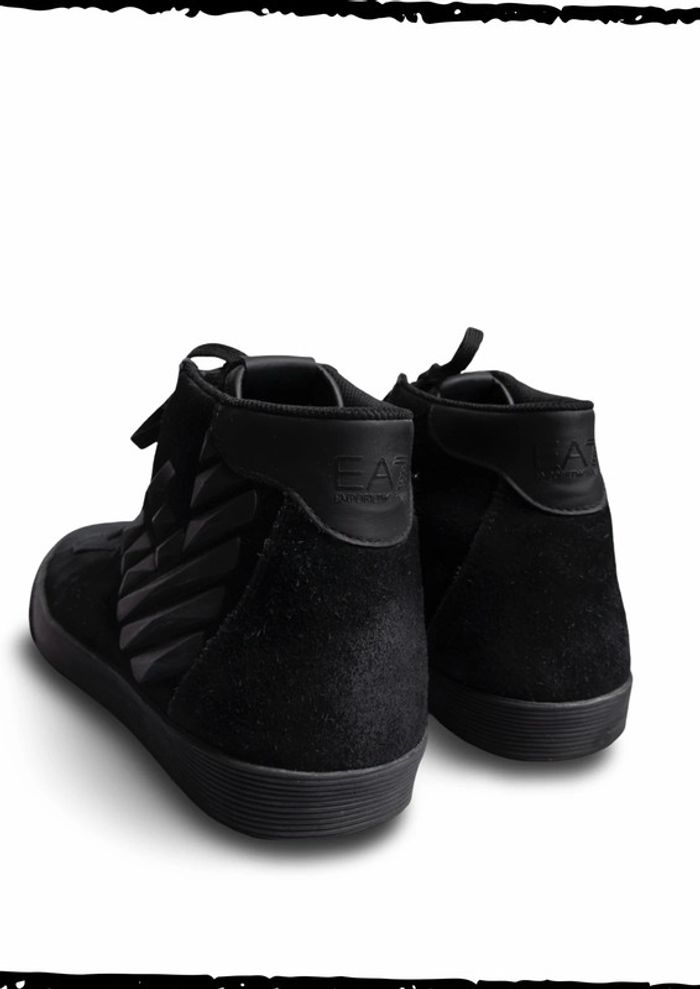 Baskets montantes Emporio Armani – Coloris noir uni Taille 44 - photo numéro 10
