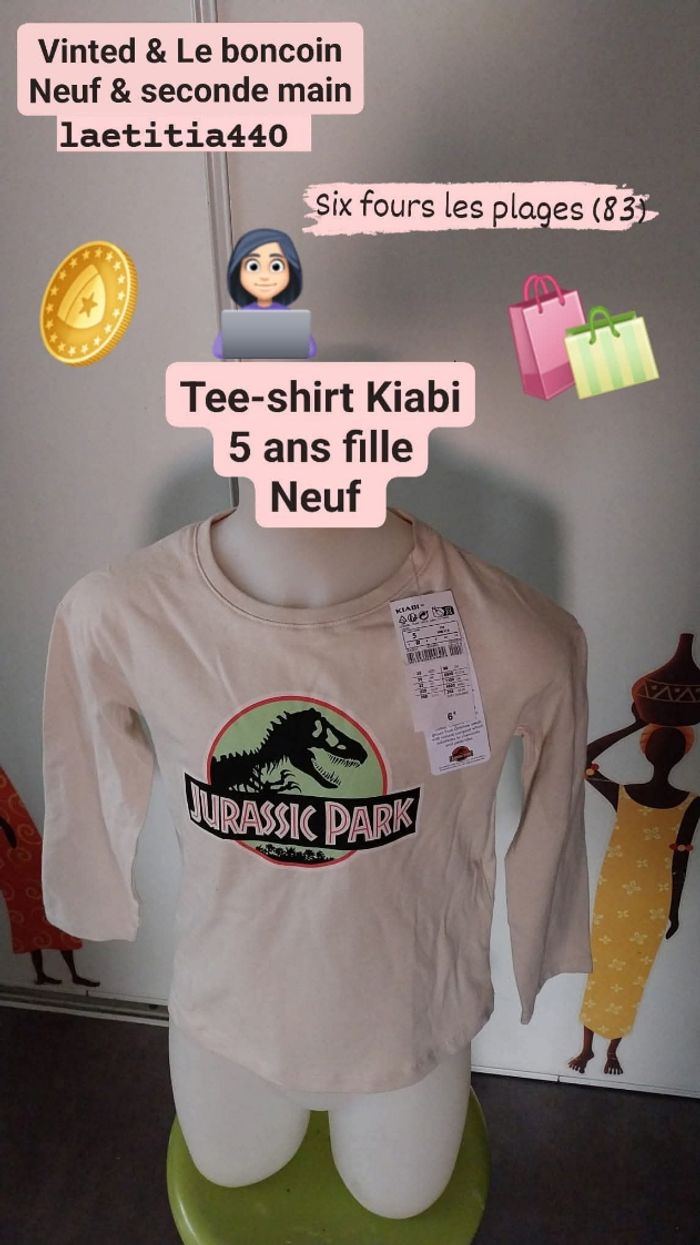 Tee-shirt 5 ans fille kiabi