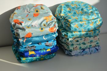 Lot de 10 couches labables Miosolo Bambino Mio 