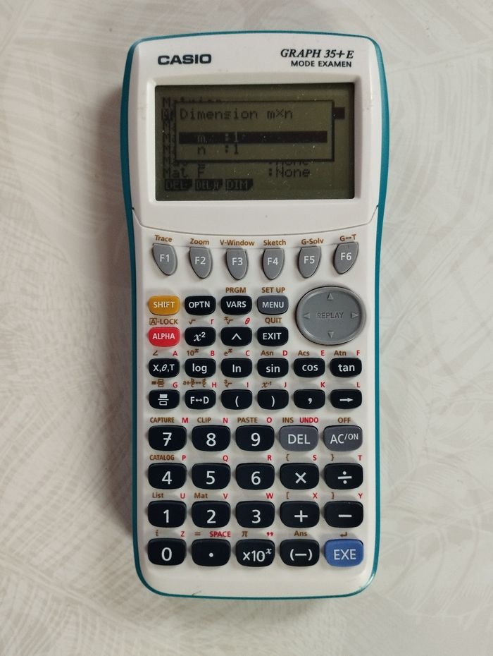 Calculatrice Casio Graph 35+ Mode examen - photo numéro 4